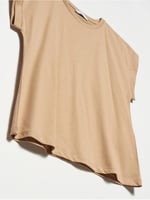 Dilvin Bisiklet Yaka T-shirt bej s