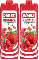 Dimes Kırmızı Karışık İçecek, 1000ml 2li paket