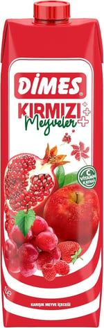 Dimes Kırmızı Karışık İçecek, 1000ml