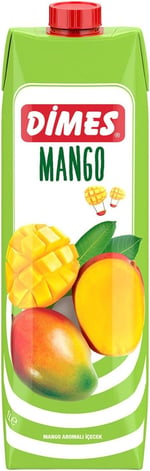 Dimes Mango İçeceği%0-%10 Kutu 1000 ml