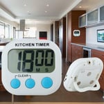 Discoball 2'li dijital mutfak Timer geri sayım saati Kuechenwecker kısa zaman ölçücü Kitchen manyetik kronometre elektronik bellek anı LED ekran sesi tamamen kapatmak için magnet katlanır stand plasti