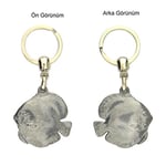 Discus Balık Anahtarlık - Ham Lak