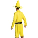 Disguise Sarı Şapkalı Adam Kostüm, Resmi Meraklı George Kostüm ve Şapka Yetişkin Boyutlu Kostümler Uniseks-Yetişkin