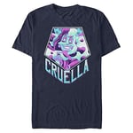 Disney 101 Dalmaçyalı - Cruella Bisiklet Yaka Tişört Unisex Yetişkin