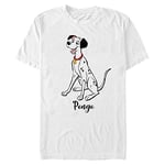 Disney 101 Dalmatians - Pongo Bisiklet Yaka T-Shirt Tişört Unisex Yetişkin