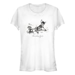 Disney Bambi - Bambi Friendship Bisiklet Yaka T-Shirt Tişört Kadın