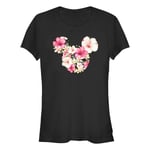 Disney Classic Mickey - Tropical Mouse Bisiklet Yaka T-Shirt Tişört Kadın