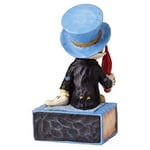 Disney geleneklerine göre 4054286 Jiminy kriket mini figür, taş, renkli, 4 x 5 x 7 cm