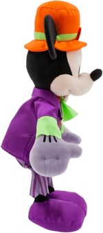 Disney Mağaza Resmi Mickey Cadılar Bayramı Peluş - Orta Boy 15 İnç, Cadılar Bayramı Dekoru, Cadılar Bayramı Süslemeleri, Sevimli Mickey Balkabağı Şapkası, Çocuklar için