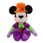 Disney Mağaza Resmi Mickey Cadılar Bayramı Peluş - Orta Boy 15 İnç, Cadılar Bayramı Dekoru, Cadılar Bayramı Süslemeleri, Sevimli Mickey Balkabağı Şapkası, Çocuklar için