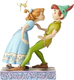Disney Traditions An Unexpected Kiss - Peter Pan and Wendy Figürü