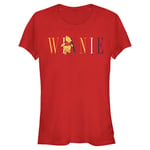 Disney Winnie the Pooh - Pooh Fashion Bisiklet Yaka T-Shirt Tişört Kadın