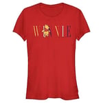 Disney Winnie the Pooh - Pooh Fashion Bisiklet Yaka T-Shirt Tişört Kadın