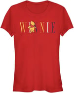 Disney Winnie the Pooh - Pooh Fashion Bisiklet Yaka T-Shirt Tişört Kadın