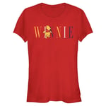 Disney Winnie the Pooh - Pooh Fashion Bisiklet Yaka T-Shirt Tişört Kadın