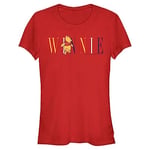 Disney Winnie the Pooh - Pooh Fashion Bisiklet Yaka T-Shirt Tişört Kadın