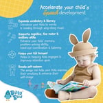 DITTY BIRD Baby Nature Songs - İngilizce öğrenmek için 6 ses düğmeli ilk bebek oyuncağım.