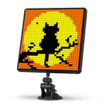 Divoom Pixoo-max Çok Amaçlı Dijital Fotoğraf Çerçevesi Bluetooth, 32 X 32 Programlanabilir Piksel Sanat Led Ekran, Oyun Aksesuarları, Neon Işık Oda Dekorasyonu için, Pencere Tabela (Siyah)