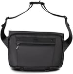 Divoom Pixoo Slingbag-V Omuz Çantası, LED Özelleştirilebilir Animasyon Ekranı ve Uygulama Kontrolü, Siyah, Tek Boyut, Siyah/beyaz, One Size, Gündelik