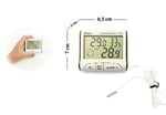 Diwu DC103 İç Dış Max-Min Prob Termometre Nem Ölçer