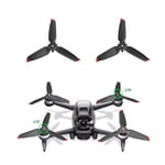 DJI FPV Drone Aksesuarları için 8 Adet Pervane Değiştirme Düşük Gürültülü Bıçaklar Donanımı
