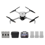 DJI Lito X1 Fly More Combo (DJI RC 2) | Engel Algılama, ActiveTrack, 1/1.3 İnç Sensör, Yetişkinler için Hafif, 15 km Video İletimi, 3 Pil, C0