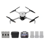 DJI Lito X1 Fly More Combo Plus (DJI RC 2) | Engel algılama, ActiveTrack, 1/1,3 inç sensör, yetişkinler için hafif, 15 km video aktarımı, uzatılmış çalışma süresi, C1