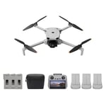 DJI Lito X1 Fly More Combo Plus (DJI RC 2) | Engel algılama, ActiveTrack, 1/1,3 inç sensör, yetişkinler için hafif, 15 km video aktarımı, uzatılmış çalışma süresi, C1