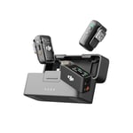 DJI Mic 2 (2 TX + 1 RX + Charging Case)-Gürültü Engelleme, Basit senkronizasyon, Dokunmaktik ekran, Mikrofon - Seçenekler: DJI Mikrofon 2 verici (gölge siyahı)...
