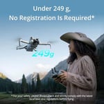 DJI Mini 4 Pro Fly More Combo, DJI RC 2 Ekranlı Kumandalı, 249 gr, 4K çekim, Drone, Gri