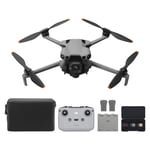 DJI Mini 5 Pro Fly More Combo (DJI RC-N3) | Yeni Başlayanlar için 4K Drone, Çok Yönlü Engel Algılama, ActiveTrack 360 °, 225 ° Gimbal Döndürme, 3 Pil