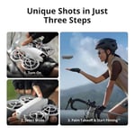 DJI Neo - 4K 100 fps 3840x2880 vidoe kalites, 12 MP fotoğraf çözünürlük, 18 DK uçuş süresi, 135 gram ağırlık, Renk Beyaz