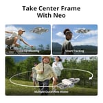 DJI Neo Fly More Combo - 4K 30 fps 3840x2880 vidoe kalites, 12 MP fotoğraf çözünürlük, 18 DK uçuş süresi, Renk Beyaz