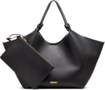 DKNY Paula Büyük Tote Çanta, Siyah/Altın, Siyah/Altın, One Size