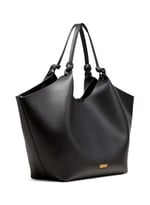DKNY Paula Büyük Tote Çanta, Siyah/Altın, Siyah/Altın, One Size