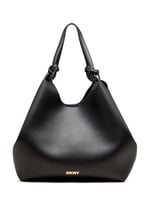 DKNY Paula Büyük Tote Çanta, Siyah/Altın, Siyah/Altın, One Size