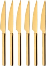 Dmr Life Pırlanta Titanyum Gold Tatlı Bıçak 6 Adet