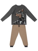 Doberman Erkek Çocuk T-shirt Pantolon Takım