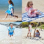 Dock And Bay UV Korumalı Çocuk Pançosu M Malibu Pink