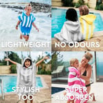 Dock And Bay UV Korumalı Çocuk Pançosu S Bondi Blue