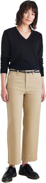 Dockers High Waist Weekend Chino Straight Fit Pantolon Kadın
