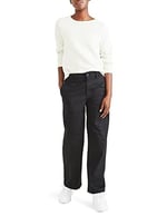 Dockers High Waisted Chino Straight Fit Pantolon Pantolon Kadın