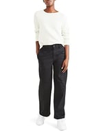 Dockers High Waisted Chino Straight Fit Pantolon Pantolon Kadın
