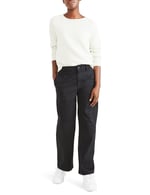Dockers High Waisted Chino Straight Fit Pantolon Pantolon Kadın