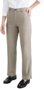 Dockers Original Khaki High Straight Fit Pantolon Klasik Pantolon Kadın