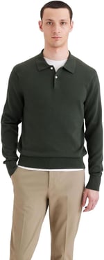 Dockers Uzun Kollu Polo Yaka Kazak Kazak Erkek