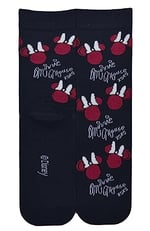 Dode Flora Disnep Kadın Çizgi Film Minnie Mouse Desenli Pamuklu Soket Çorap