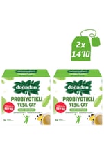 Doğadan Probiyotikli Yeşil Çay Açai Ananas 14Lü X2