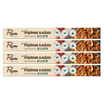Doğal Fırın Pişirme Kağıdı 40 Yaprak (4x10), 37x42 cm Kesilmiş Yağlı Kağıt, Yapışmaz PFAS Free Fırın Kağıdı (37x42, 4 paket, 40.0)