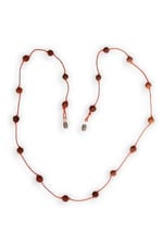 Doğal Rudrakşa Rudraksha Gözlük İpi 129-9